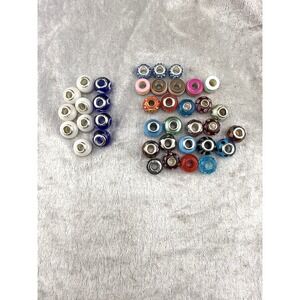 Multicolor Glass Beads‎ Charms Lot